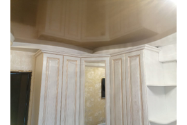 шкаф классика белый золото распашной