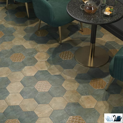 Керамогранит Kerama Marazzi Гроссето 20x23 см зелёный матовый