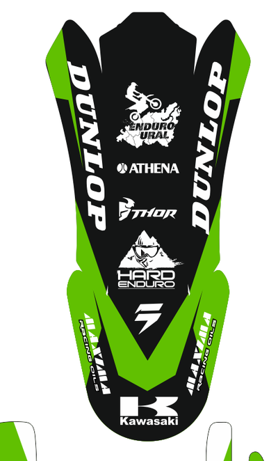 Наклейки kawasaki KLX 450 2007 - 2009 Екатеринбург