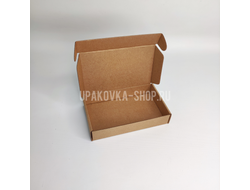 Коробка с откидной крышкой 182*115*35 мм Бурый