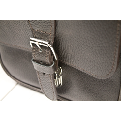 Кожаный саквояж Fabriano brown (арт. 4008-04)