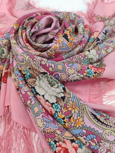 Павловопосадский платок Кружевной 951-3