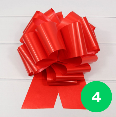 Бант большой на подарок (микс), 10 см