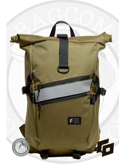 Рюкзак Гоша Орехов Technic Rolltop L песочный вид спереди