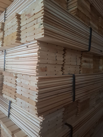 Вагонка АКЦИЯ штиль КЕДР 125мм Сорт С-Д(3-4) Длина: 1м и 1,5м