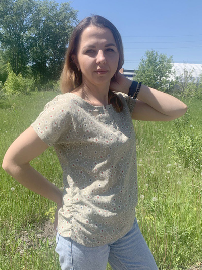 Блузка 478-04230 бежевый