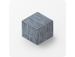 П-образный алюминиевый профиль 15х10 мм. NEEXY PV84-45 BBS-D Серебро блестящее браш 2.7 м.