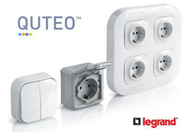 Электроустановочные изделия Legrand серии Quteo™