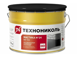 Мастика гидроизоляционная №24 МГТН ведро 20 кг ТЕХНОНИКОЛЬ