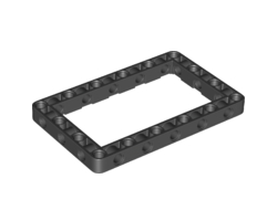 Technic, Liftarm, Modified Frame Thick 7 x 11 Open Center, Black (39794 / 6265643)
