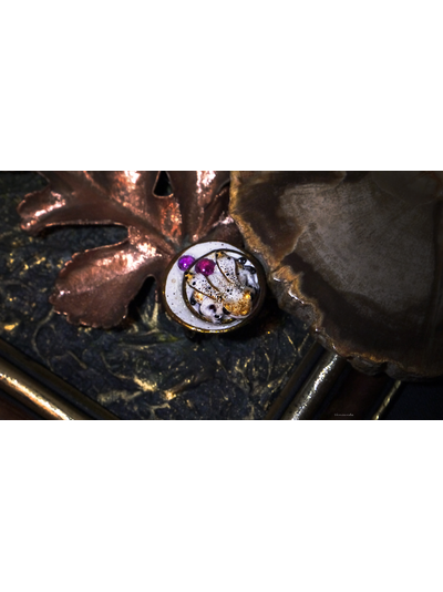 Кольцо с лягушкой &quot;Двойняшка Кваквази&quot;, реплика Дневного Светлячка