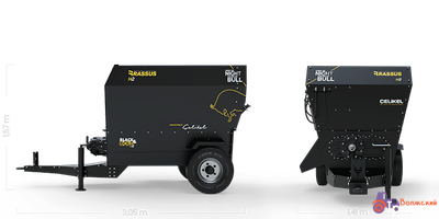 Кормораздатчик CELIKEL BRASSUS MICRO H2 объем 2 м3