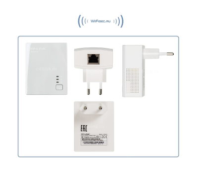 TP-LINK TL-PA4010KIT, HomePlug AV Сетевой адаптер PowerLine 500 Мбит/с  Ethernet (комплект 2 шт.)