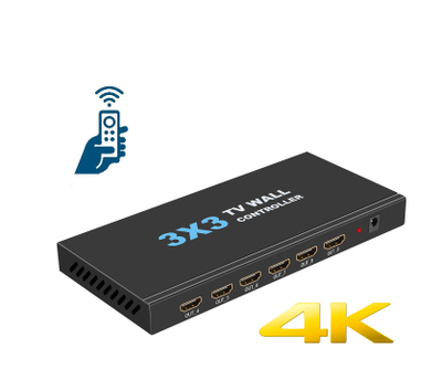 DE/VT-VW30 Контроллер видеостены 4К 3x3 (9 выходов для мониторов 4К)