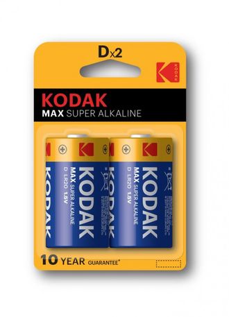 LR20 / D, Kodak MAX Super Alkaline BL2