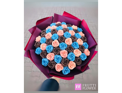 Купить букет из шоколадных роз №3 в Ростове-на-Дону | FRUTTI FLOWER