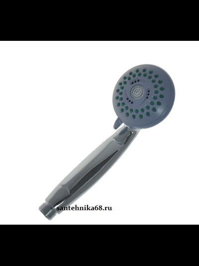Лейка душевая САНАКС массажная 06001 пластик 2 режима резьба 1/2&quot;