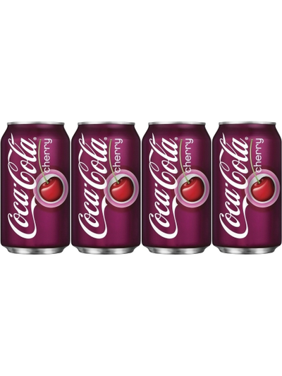 Газированный напиток Coca Cola Cherry с вишней