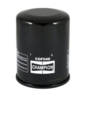 Масляный фильтр Champion COF048 (Аналог: HF148) для Honda (15400-PLM-A02, 15400-PLM-A01PE) // TGB (924153) // Yamaha (5JW-13440-00)