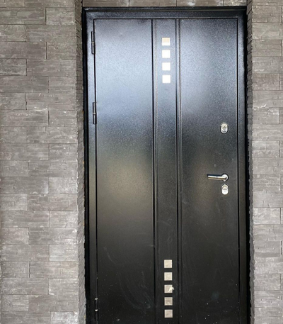 ЛАЙНДОР. ДВОЙНОЙ ТЕРМОРАЗРЫВ. АРКТИКА 102 мм (ТРЕХКОНТУРНАЯ) ШАГРЕНЬ ЧЕРНАЯ/ БЕЛЫЙ МАТОВЫЙ.