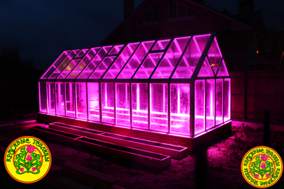 Английская теплица  ЛИВЕРПУЛЬ с фитолампами Apollo