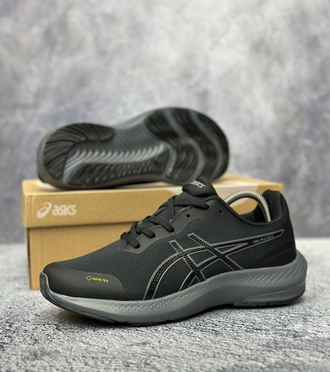 Asics Gel Pulse 14 Gore-Tex Black Grey Утепленные