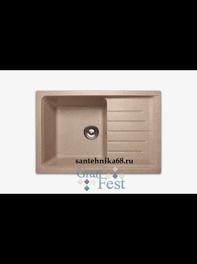 Керамическая мойка для кухни Granfest Гранфест GF-P760L реверсивная 1 секционная мойка
