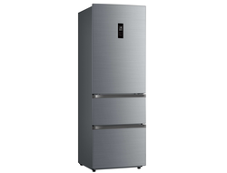 Трехдверный холодильник Korting KNFF 61889 X