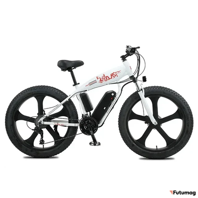 Электровелосипед AKEZ Shark 36V13Ah белый