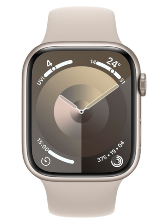 Apple Watch Series 9 41 мм Starlight Aluminum