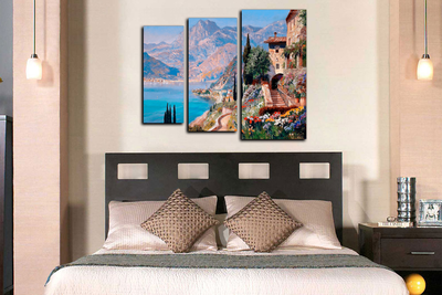 Модульная картина "Горный народ"