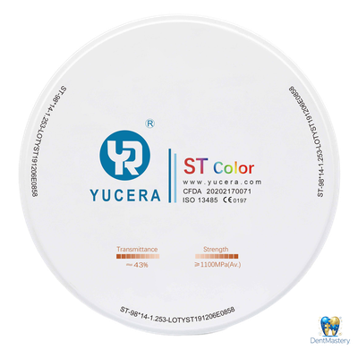 YUCERA Zirconia ST Color - Цирконий с естественной красотой
