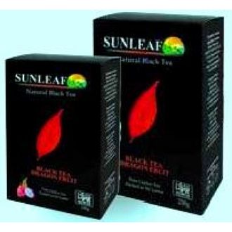 Чай черный листовой Sunleaf с добавкой Дракон фрукта 250 гр.
