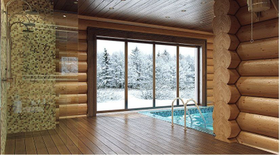 ГОСТИНИЦА ИЗ РУБЛЕНОГО БРЕВНА Дом Охотника, 750 м2