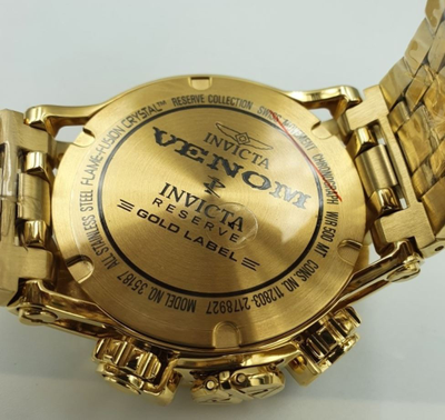 Invicta venom hybrid gold deals