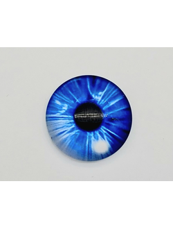 Глазки стеклянные неклеевые дизайн 6, размер 6 мм