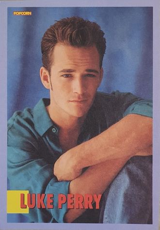 Luke Perry Музыкальные открытки, Original Music Card, винтажные почтовые  открытки, Intpressshop