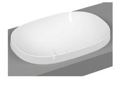 Овальная раковина-чаша без перелива VitrA Frame, 56 см, цвет белый, 5652B403-0016