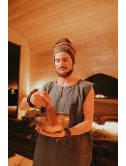 Туника для банщика из крапивы "Дар Очищения"