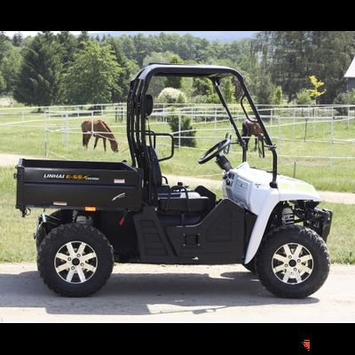 UTV GreenCamel Linhai LH50DU 42Ah (4kW AC, R12 литые) LUX Белый