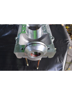 Комплект 2: дополнительный подшипник коленвала в обойме с сальником + обойма с сальником для картера РМЗ-640