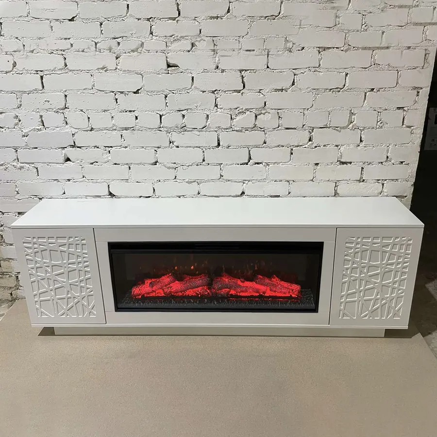 Линейный электрический камин Майами