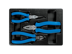 Набор пассатижей и бокорезов, ложемент, 3 предмета KING TONY 9-40103GP