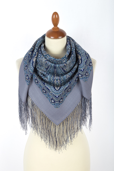 Павловопосадский платок Лирическое настроение 2096-1