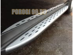 Пороги ОЕМ для Mercedes-Benz GLS-klasse I (X166) (2015-2019)