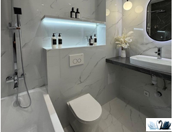 Керамогранит VanHong Ceramic Carrara Classic 60х120 см под мрамор купить в магазине Marysя Краснодар