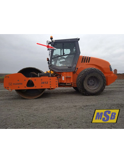 Стекло дверное левое верхнее Hamm 3412, Hamm 3412HT, Hamm 3416, Hamm 3416HT, Hamm 3520, Hamm 3520HT