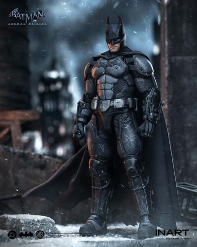 ПРЕДЗАКАЗ - Бэтмен в бою (Batman: Arkham Origins) - Коллекционная фигурка 1/12 Batman: Arkham Origins Battle-Damaged (MAGG0007) - INART ?ЦЕНА: 11900 РУБ.?