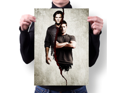 Плакат Сверхъестественное/ Supernatural №9