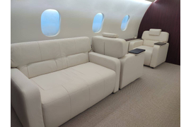 Обустроили уникальную фото зону в стиле самолета!